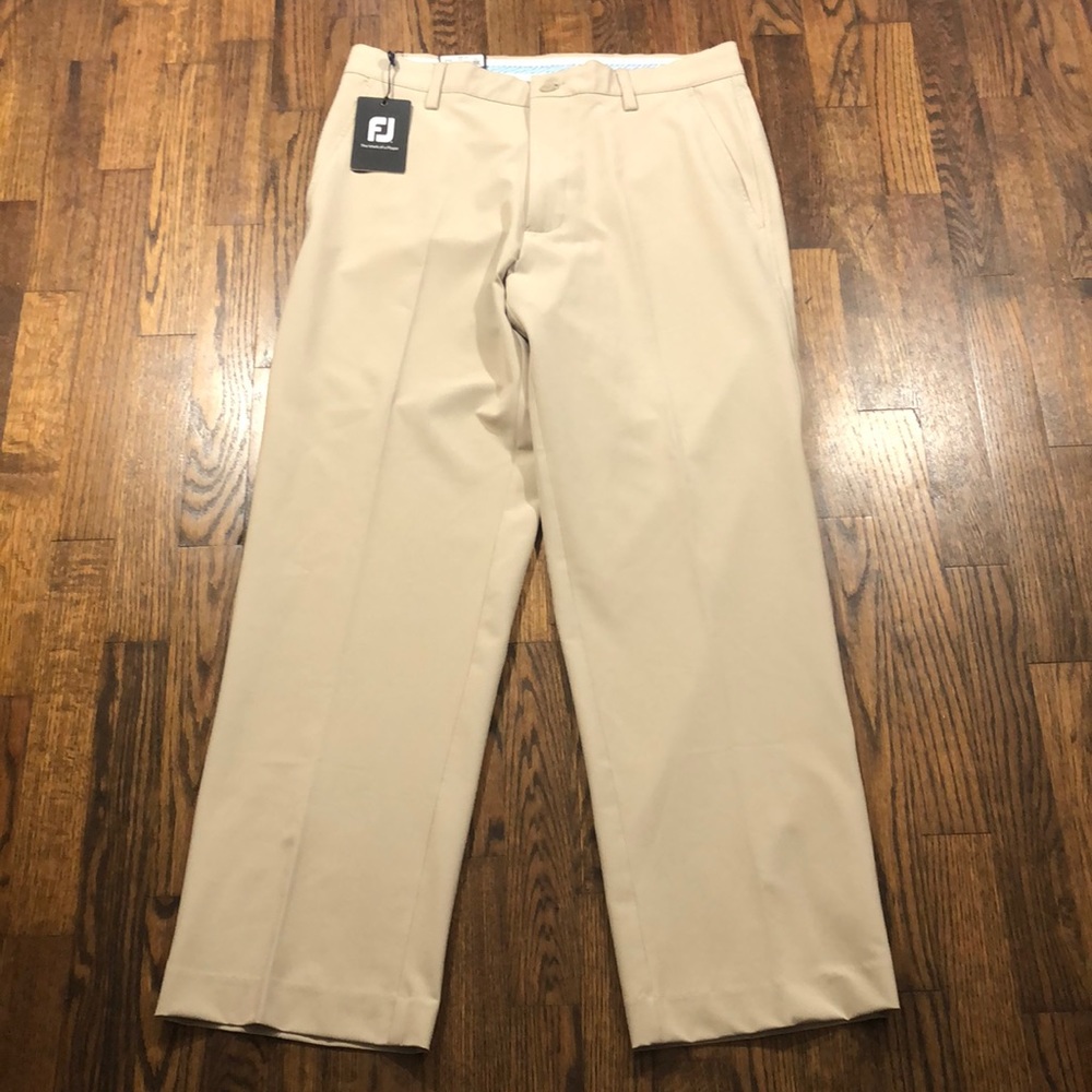 Footjoy FJ Men’s Performance Golf Pants Khaki Size 32/30